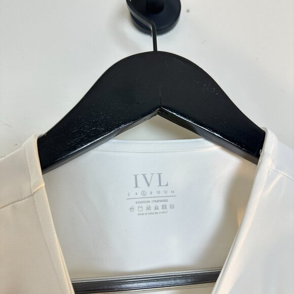IVL Cotton-Blend Base Tank in Brilliant White Size US 6 - Picture 4 of 6